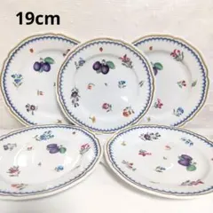 c*u様 リチャードジノリ　イタリアンフルーツ　プレート　皿　19cm　5枚セッのサムネイル