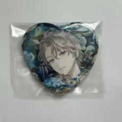 にじさんじ バレンタイン ハート缶バッジ 甲斐田晴 Rose Valentine