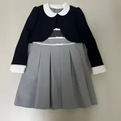 CHOPIN フォーマル ジャケット ワンピース リボン 130上品