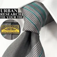 TIE YOUR TIE × URBAN RESEARCH ストライプネクタイのサムネイル