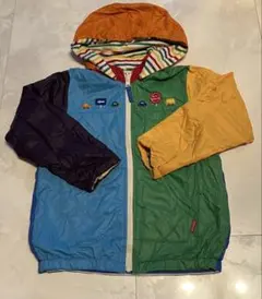 MIKI HOUSEリバーシブル ジャケット パーカー ナイロン