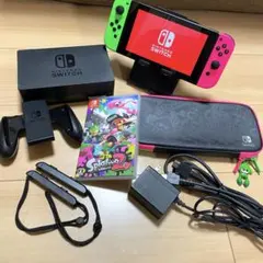 付属品全て有➕おまけ付き⭐️Switch Splatoon2同梱版⭐️スイッチ
