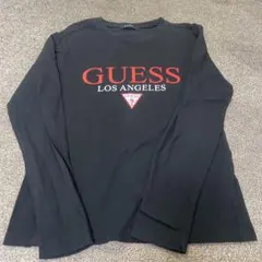 GUESS ロゴ入り長袖Tシャツ
