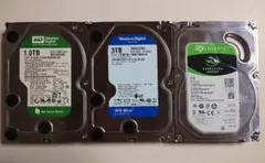1330 動作品 HDD 3.5インチ 正常 1TB 4個 - メルカリ