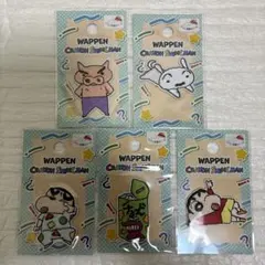 クレヨンしんちゃん⭐︎ワッペンシール５点セット