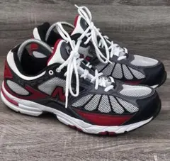 New Balance スニーカー ブラック レッドのサムネイル
