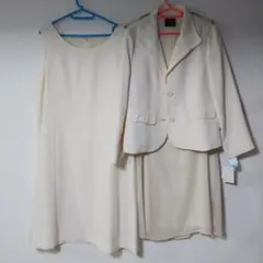 新品　15号 入学式　ワンピース上下スーツ3点セット