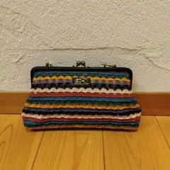 がま口ショルダーバッグ