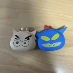 本日まで！クレヨンしんちゃん シリコンがま口2個セット