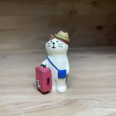 コンコンブル　ねこ　三毛猫トランク　スーツケース猫　旅行のサムネイル