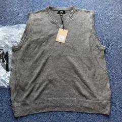 【モーガン蔵人着用】STUSSY LOOSE KNIT LINEN VEST L モーガン蔵人着用STUSSY LOOSE KNIT LINEN VEST 未使用 - メルカリ