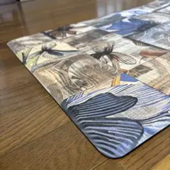 입구 매트, 51 x 81 센티미터, 보태니컬 패턴