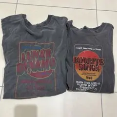 ヴィンテージ加工 半袖Tシャツ 2枚セットのサムネイル
