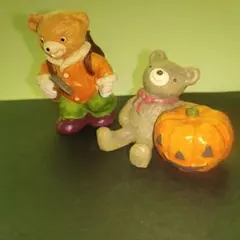 naughty ハロウィン　クマ　置物 インテリア　Bear　ベア　山登り