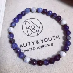 ☆天然石ブレスレット☆７ミリ玉☆男女兼用！