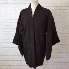★9.24 h65 着物 羽織 総柄 ヴィンテージ 菊 和服￼