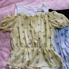 Jenni love 花柄オフショルダー Tシャツおまけ付き