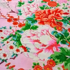 古布　着物　羽織　羽裏　裏地　絹　はぎれ