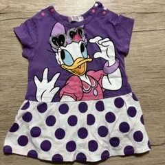 デイジーダック ディズニー 半袖ワンピース 80サイズ