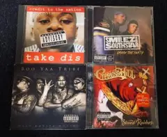 ギャングスタラップ 4枚セット G-rap BOO YAA CYPRESS