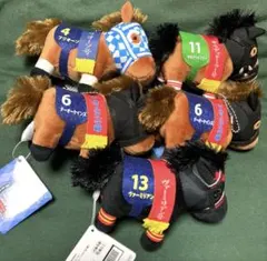 サラブレッドコレクション28 マスコットボールチェーン　4種５点