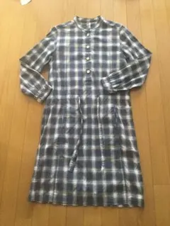 【美品】マーガレットハウエルの超絶かわいいチェックのワンピース☆