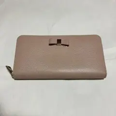 【FURLA / フルラ】 リボン / ラウンドファスナー / 長財布 FF10