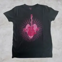 ハードロックカフェ Tシャツ Shakira 黒 ピンク　ラインストーン　Y2Kのサムネイル