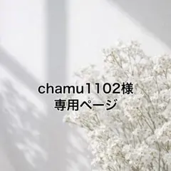 chamu1102様専用ページ