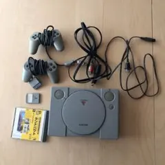 PlayStation (PS1) 本体 + コントローラー2個
