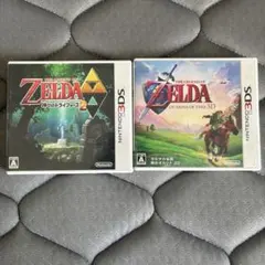 ゼルダの伝説 時のオカリナ 3D 神々のトライフォース2 2本セットのサムネイル