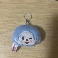 モンチッチ フェイスマスコット ブルー