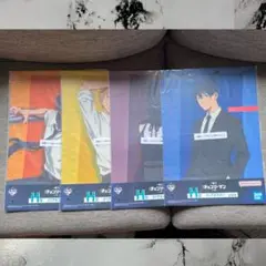 チェンソーマン 一番くじ レゼ篇 H賞 クリアポスター×4