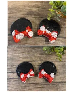 ディズニーヘアピン水玉A.E2点セット