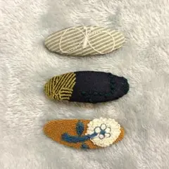 mina perhonen ミナペルホネン ハンドメイド　パッチンピン　セット