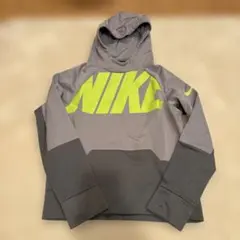 NIKE DRI-FIT ライムグリーン パーカー キッズM(140cm)