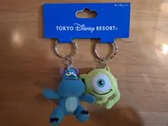 ★新品未使用★東京ディズニーリゾート サリー&マイク キーチェーン2個セット