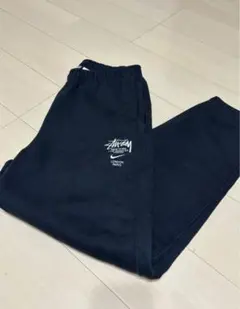 stussy ×nike スウェットパンツ #M