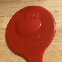 昭和レトロ・ヴィンテージ◆HelloKittyラウンドミラーおまけ付ハローキティ