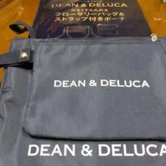 DEAN & DELUCA グローサリーバッグ＆ポーチ×2点