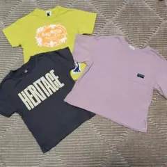 100サイズ Tシャツ3枚セットのサムネイル