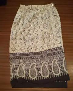 巻きスカート ロングスカート