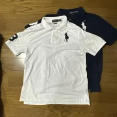 Polo ポロラルフローレン ビッグポニー2枚ポロシャツ　　XL（18-20)