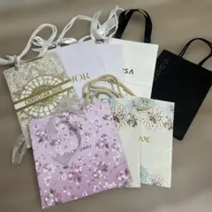デパコス　ショッパー　8点セット　dior ジルシチュアート　ポール&ジョー他