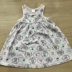 Disney プリンセス ノースリーブワンピース 110