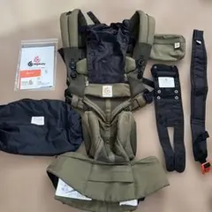 専用⭐︎正規品⭐︎エルゴベビー OMNI360 【収納カバー付】クールエア カーキ