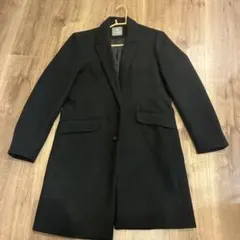 nano & CO ブラック チェスターコート