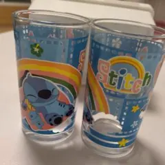 スティッチ グラス ガラス コップ