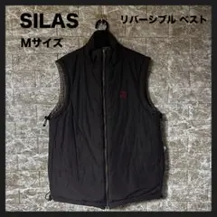 【USED】 SILAS サイラス リバーシブル ベスト Mサイズ