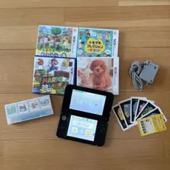 【美品】ニンテンドー3DS LL本体/ソフト4本付き